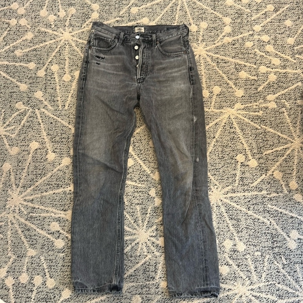Citizens of Humanity charlotte high rise straight jeans size 25